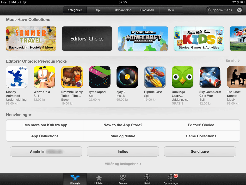 Gode Apps til Børn - Voucher Guide til Appstore Ipad