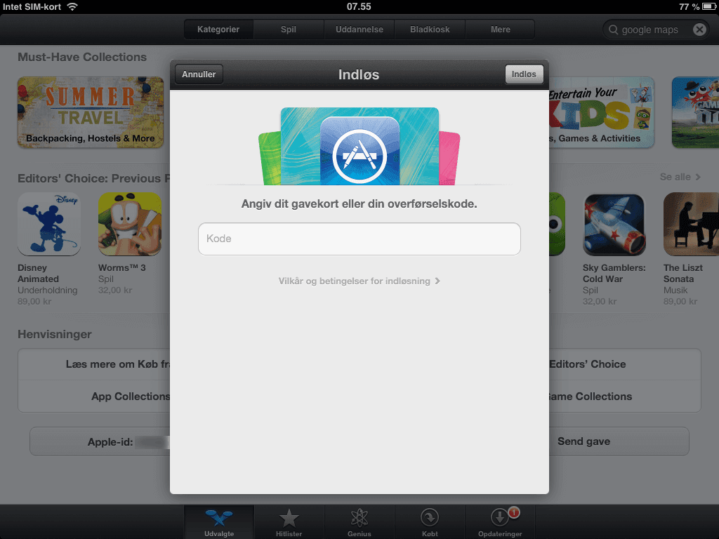 Gode Apps til Børn - Voucher Guide til Appstore Ipad