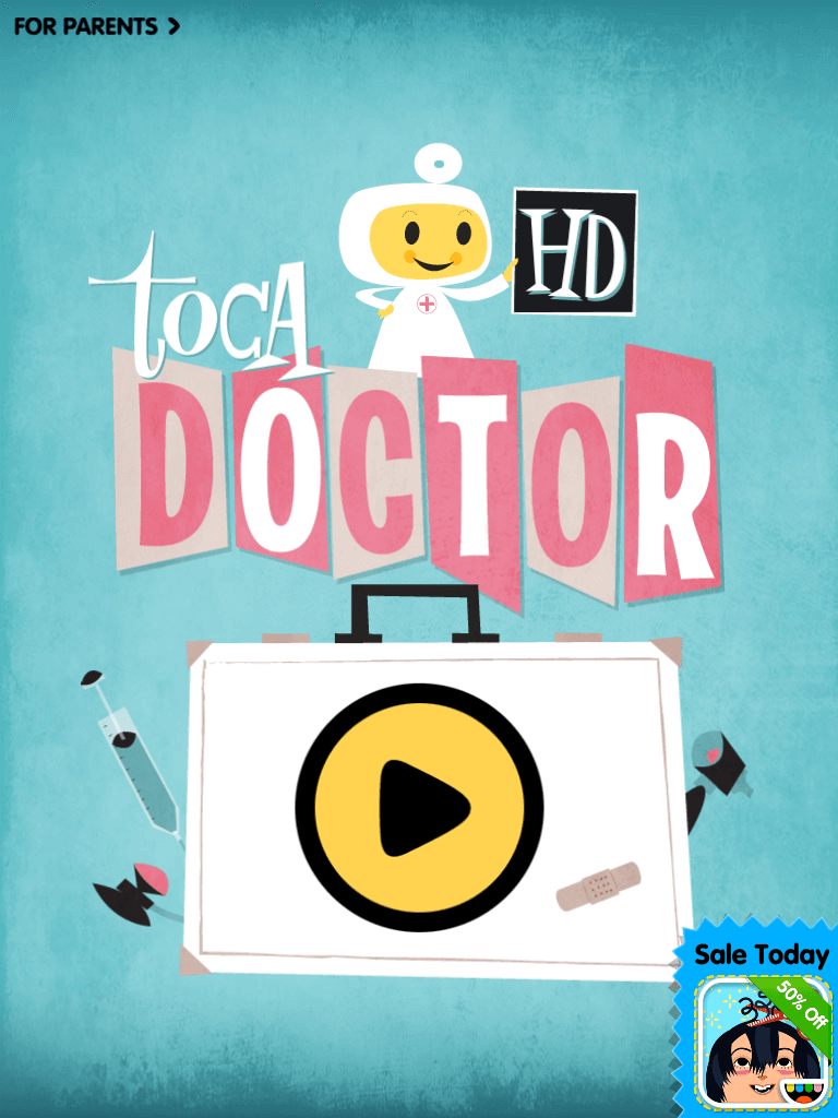 Gode Apps til Børn - Toca Doctor