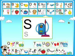Gode Apps til Børn - Bogstavspillet