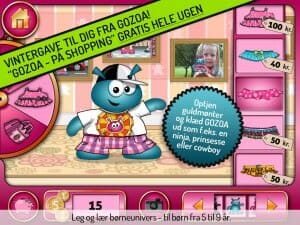 Gode Apps til Børn: GOZOA på shopping gratis