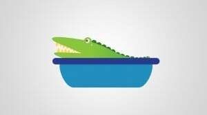 Gode Apps til Børn - Sanglege Ikon til Krokodille