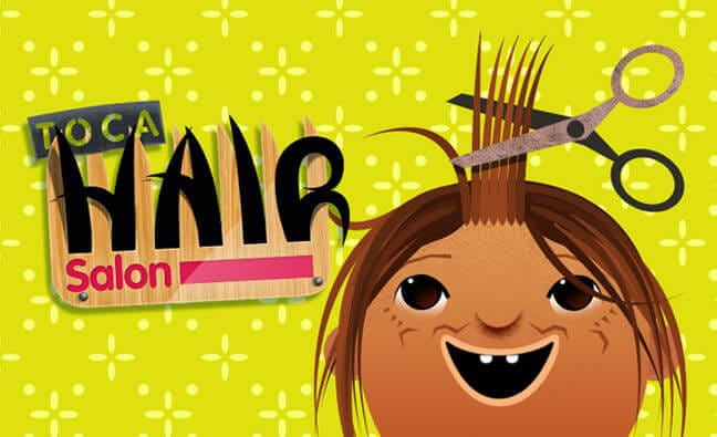 Gode Apps til Børn - Toca Hair salon