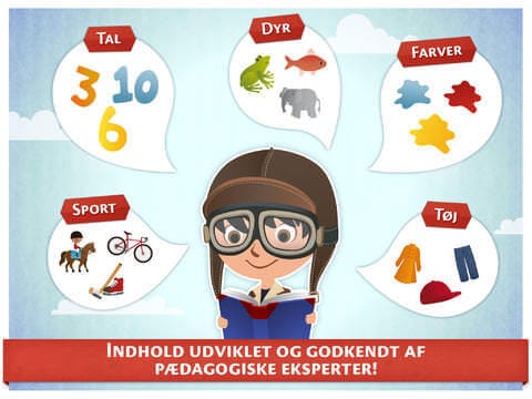 Gode Apps til Børn - Pili Pop Lær Engelsk