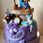 Hjemmelavet Fondant alice i eventyrland