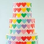 Hjemmelavet Fondant hjerte pynt