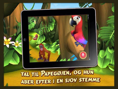 Rynkes Jungle Børne app Papegøje