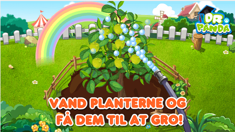 Dr Panda køkkenhave