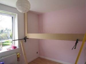 Hjemmebygget køjeseng 