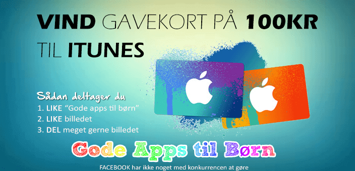 Konkurrence vind gavekort til app store