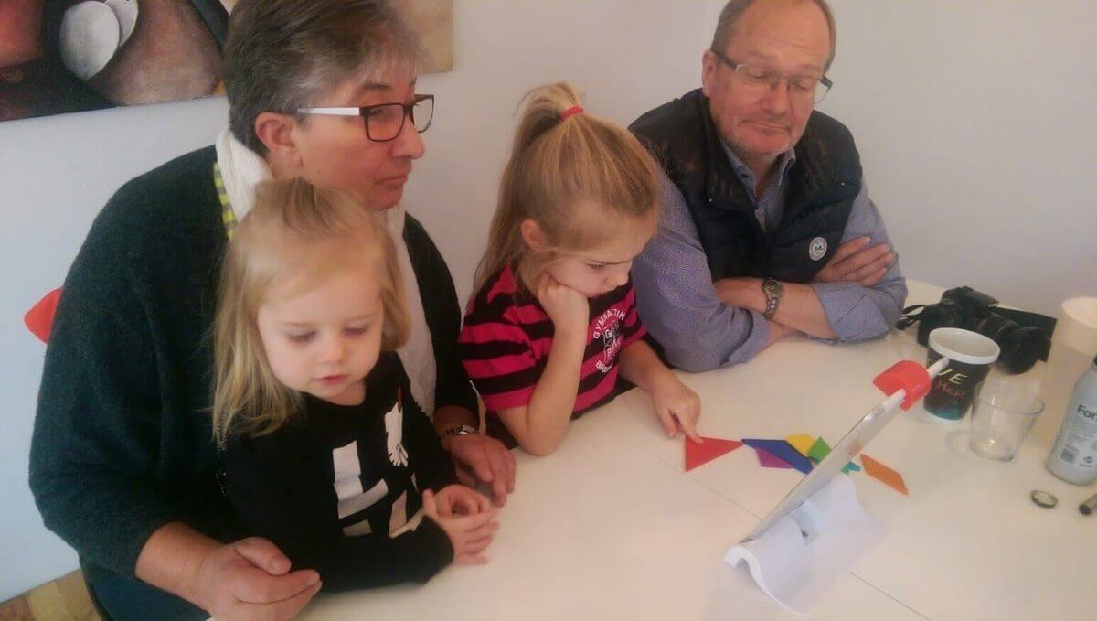 Spil med fysiske objekter på ipad'en