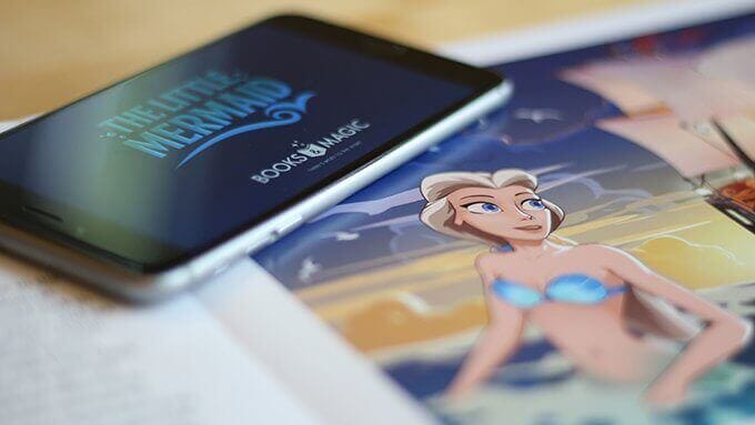 Books and Magic little mermaid