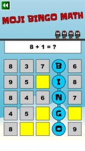 Moji Bingo Math