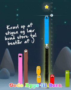 DragonBox Numbers stige DragonBox Numbers - kravl op af stigen