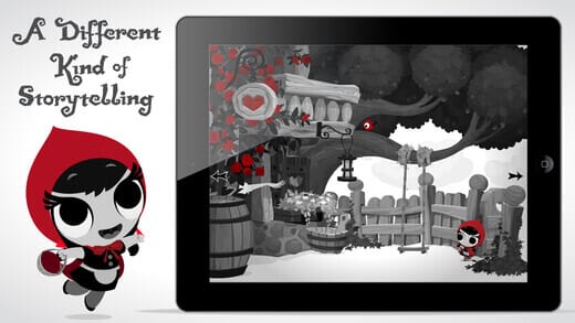 lil red app / lille rødhætte app