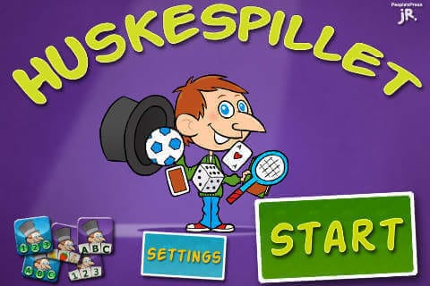 HC Andersens billed huskespil