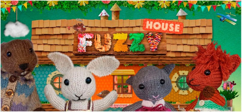 FUZZY HOUSE - får børn til at lege, fantasere og bygge sjove ting! - Gode Apps til Børn