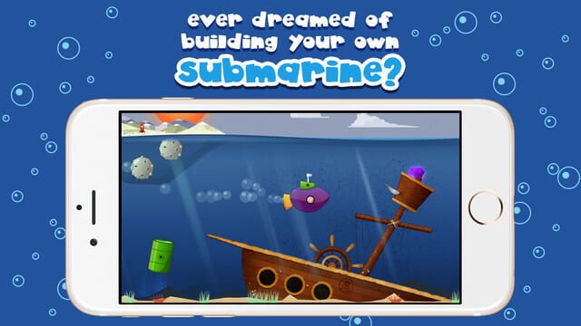 Wee Subs - Byg en ubåd og styr den - Gode Apps til Børn