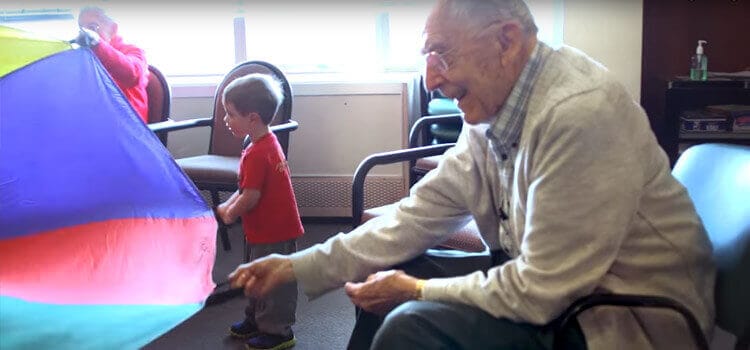 Børnehave på alderdomshjem