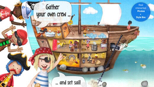 Black friday apps - mange penge at spare 44 Tiny Pirates - Kids' Activity App