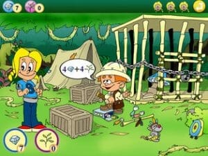 Pixeline Bogstavjunglen - screenshot