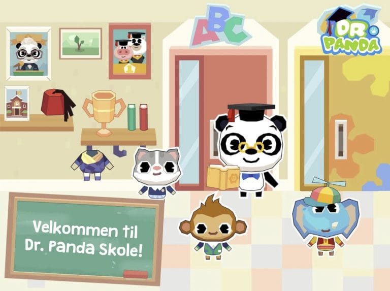Dr panda skole