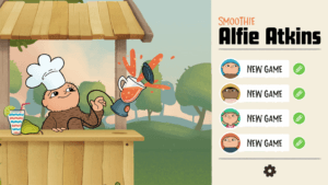 Smoothie Alfons Åberg - i spillet