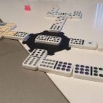Mexican Train - et moderne domino spil 61 Mexican Train - Domino 04 - spillet er igang