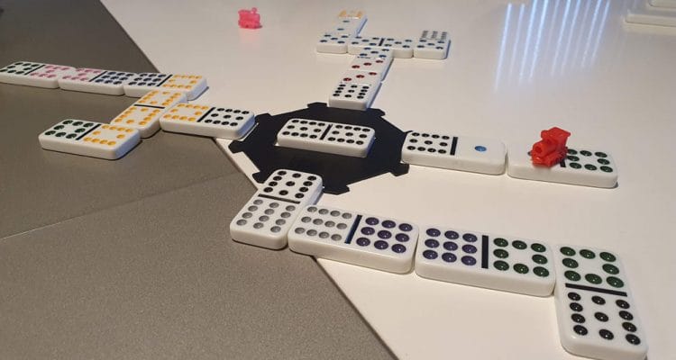 Mexican Train - Domino 04 - spillet er igang